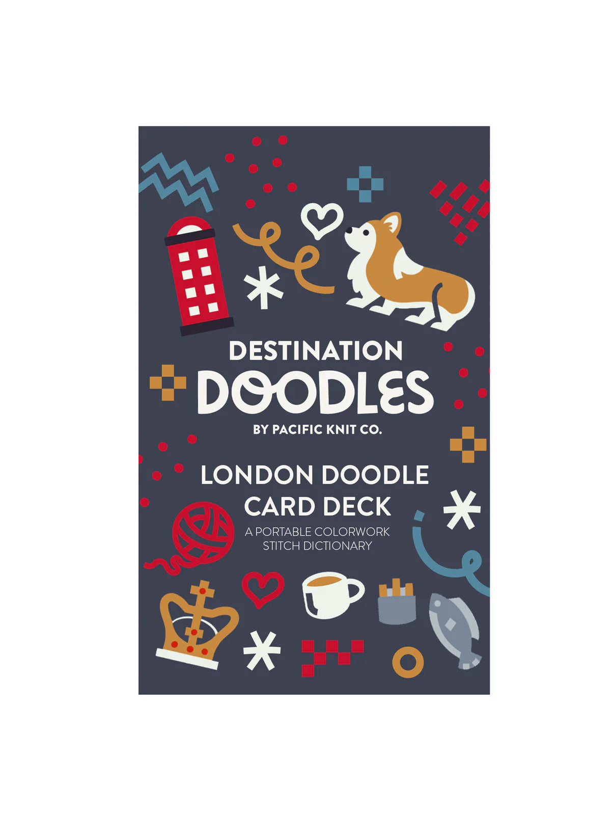 pacific knit co. doodle card deck foil pack