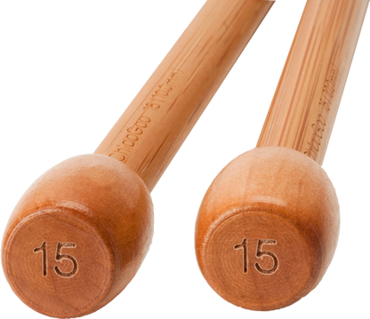 chiaogoo 13" single point bamboo knitting needles