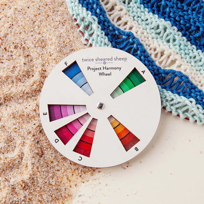 twice sheared sheep project harmony color wheel