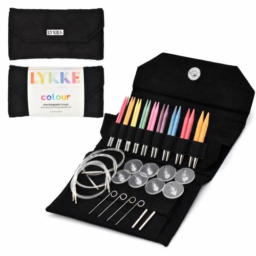 lykke 3.5" colour interchangeable circular needle set