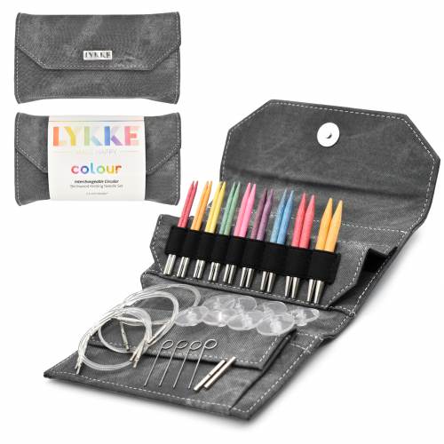 lykke 3.5" colour interchangeable circular needle set