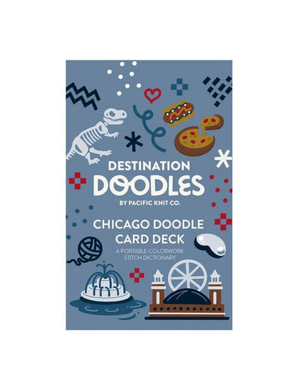 pacific knit co. doodle card deck foil pack