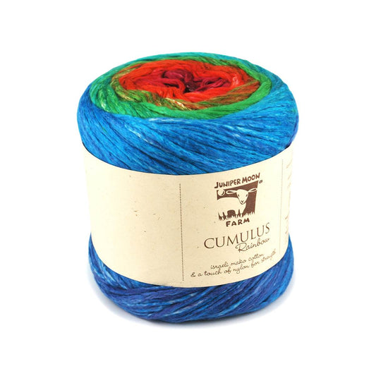 juniper moon farm cumulus rainbow yarn