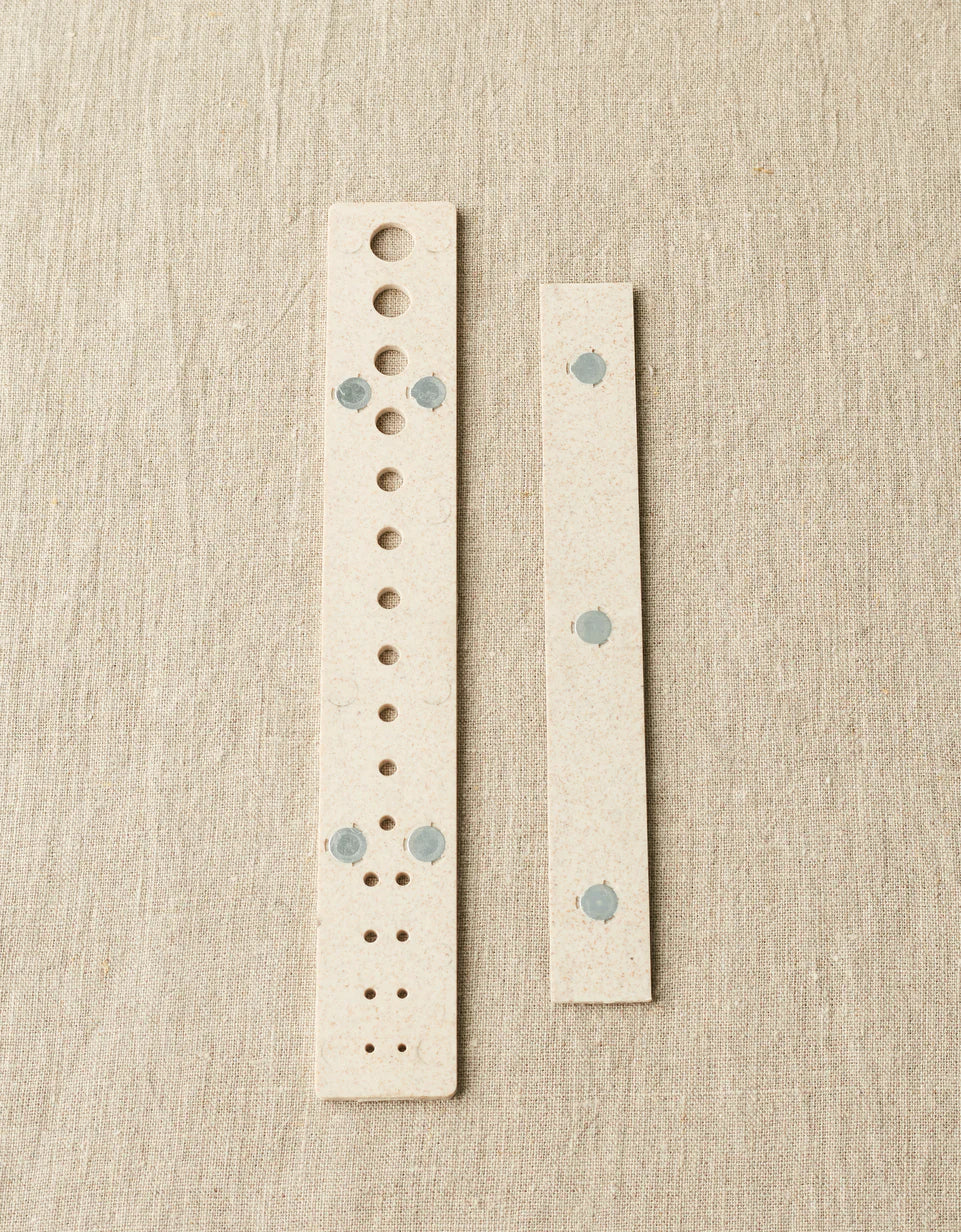 cocoknits ruler and gauge set