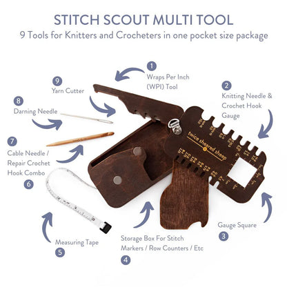 twice sheared sheep stitch scout multi-tool