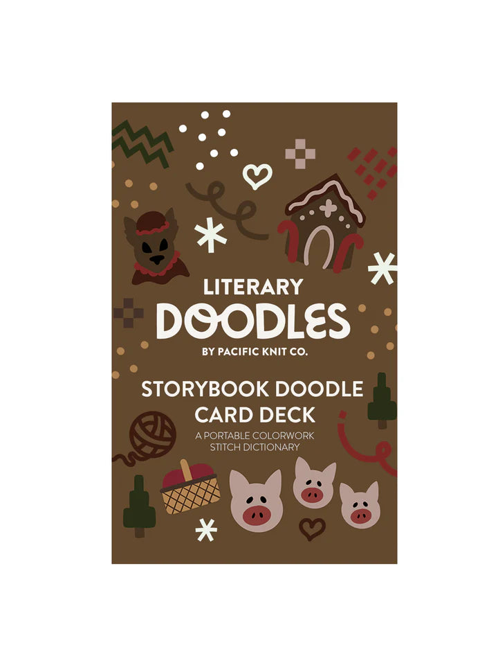 pacific knit co. doodle card deck foil pack