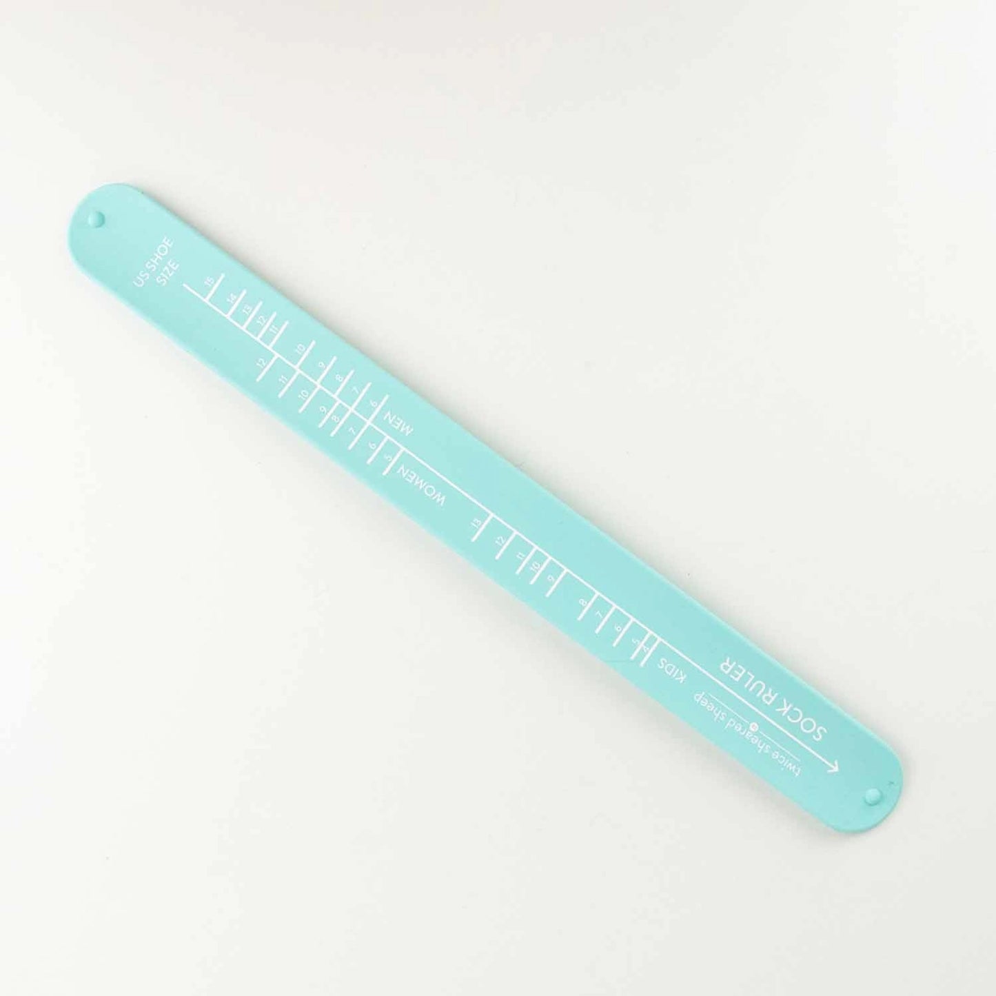 sock sizing bracelet ruler