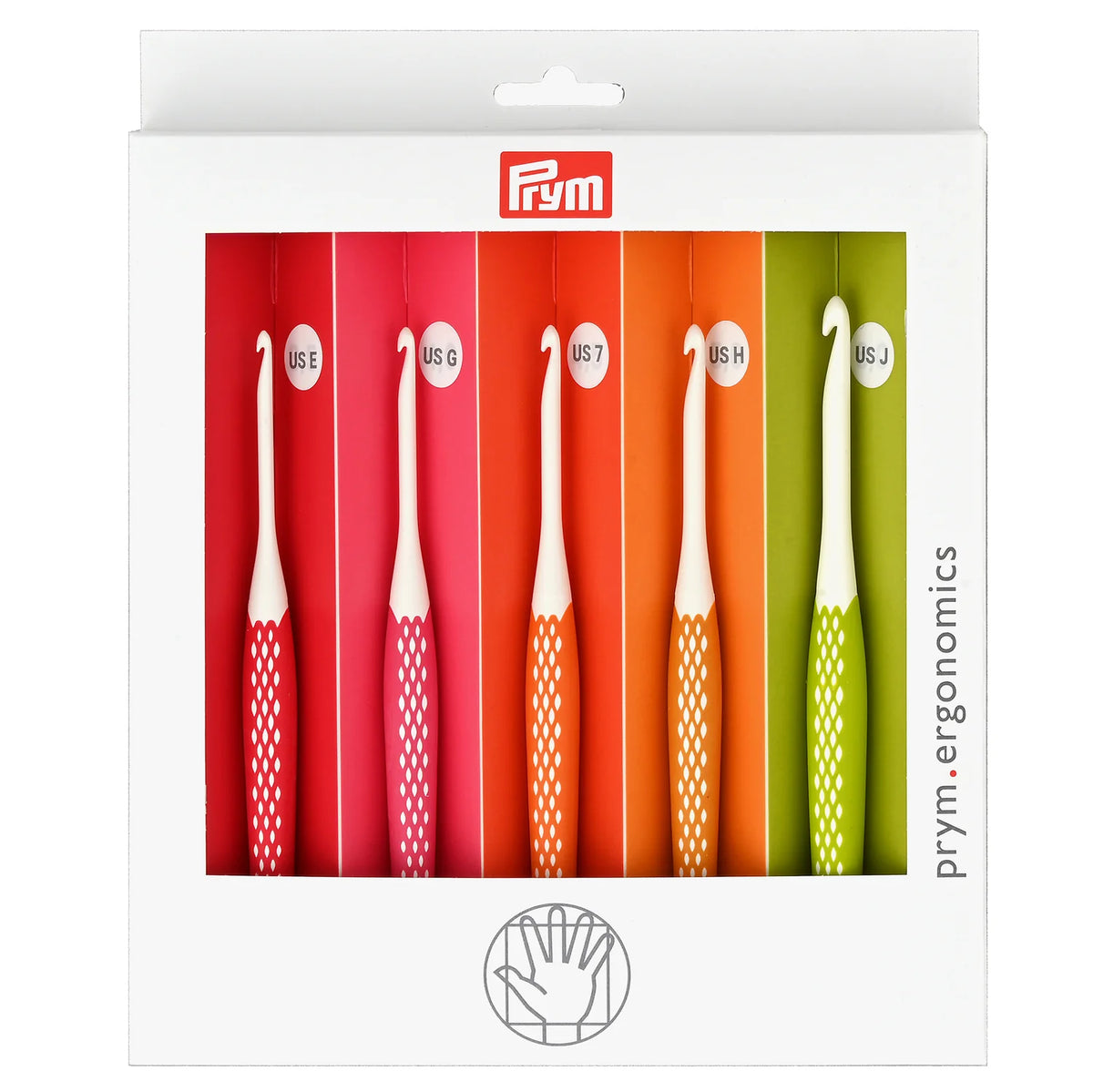 prym ergonomic crochet hook set