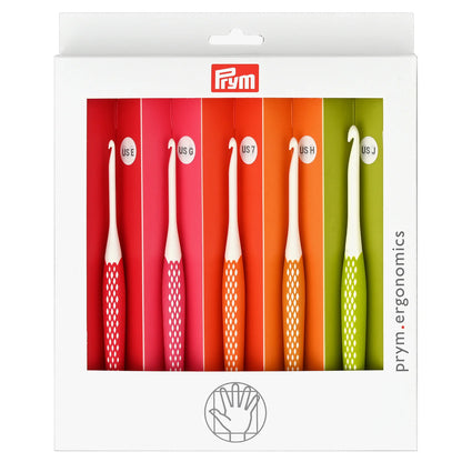 prym ergonomic crochet hook set