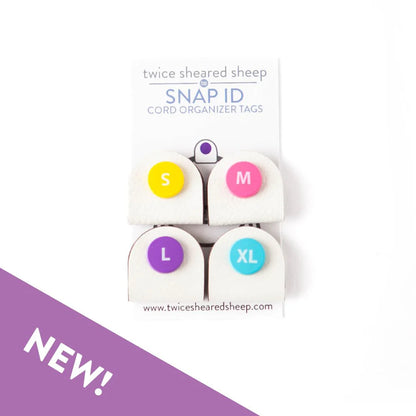 snap id cord organizer tags